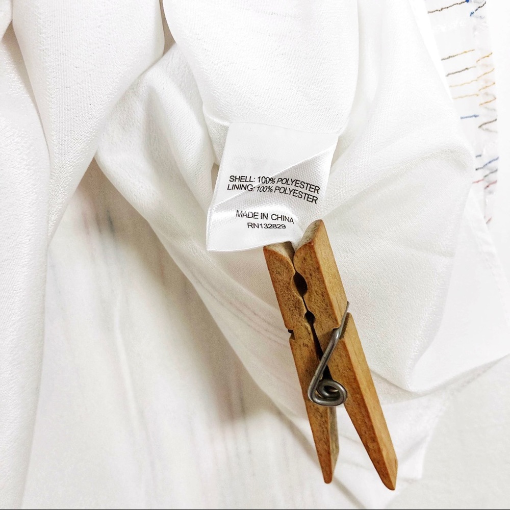 Tularosa Ivory Ellie Smocked Dress Summer Casual - Picture 9 of 12